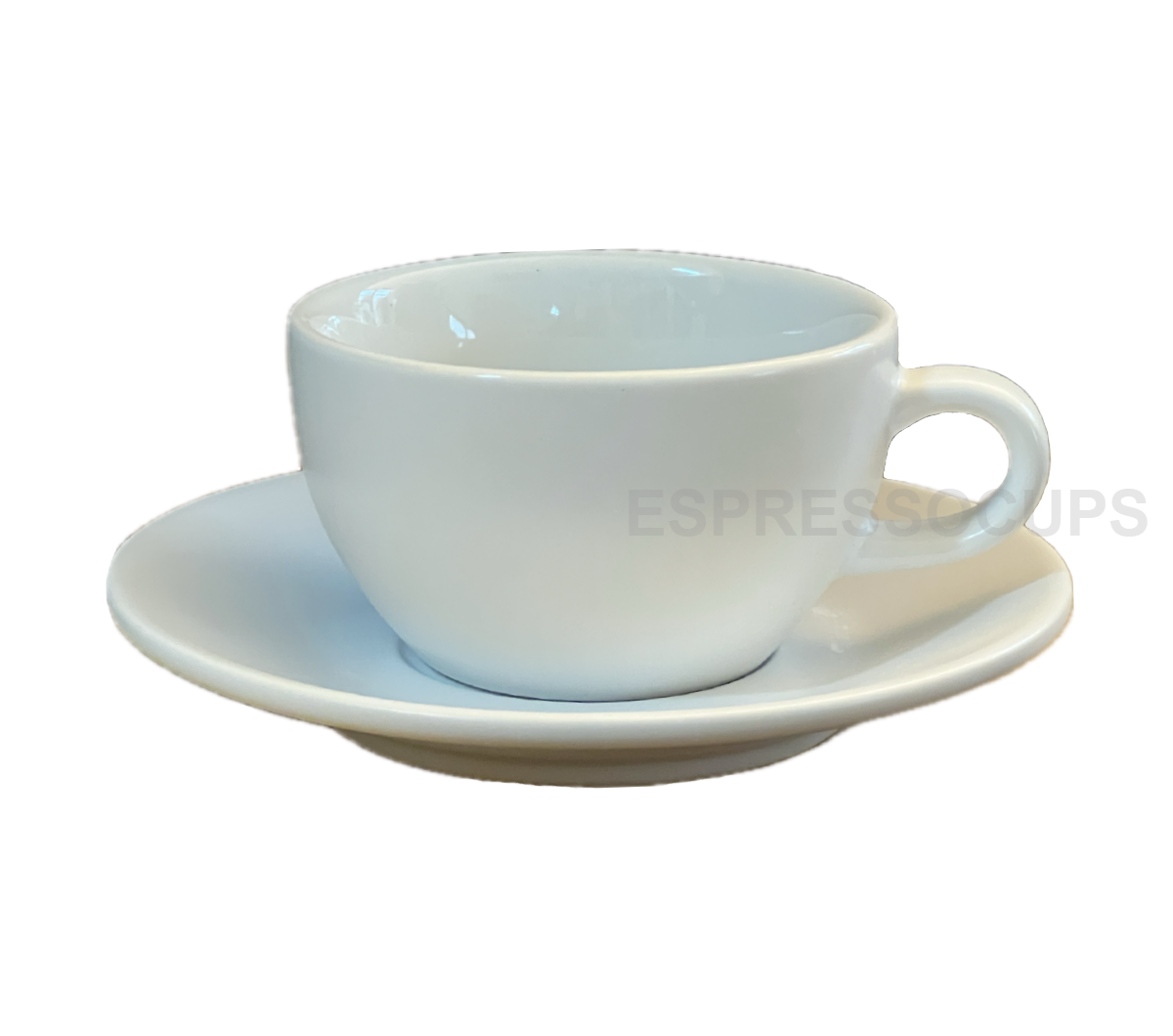 "TULIPANO" 260ml Latte Cups (S) - white matte